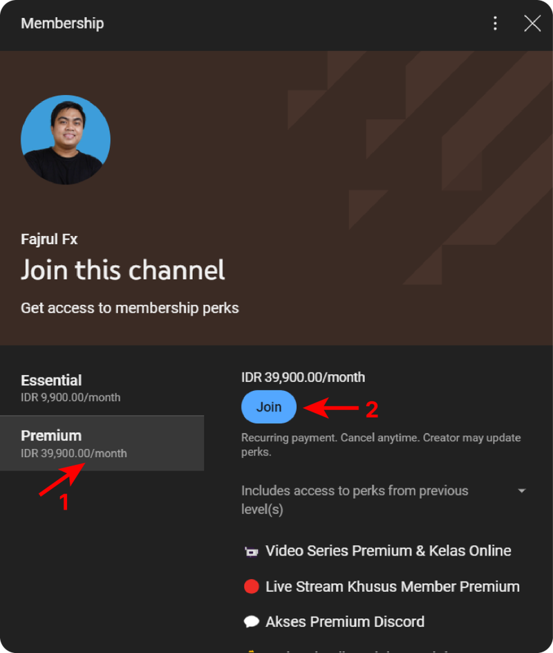 membership-menu